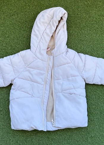 Koton Kids Kız Çocuk Kapüşonlu Fermuarlı Mont - Görsel 4