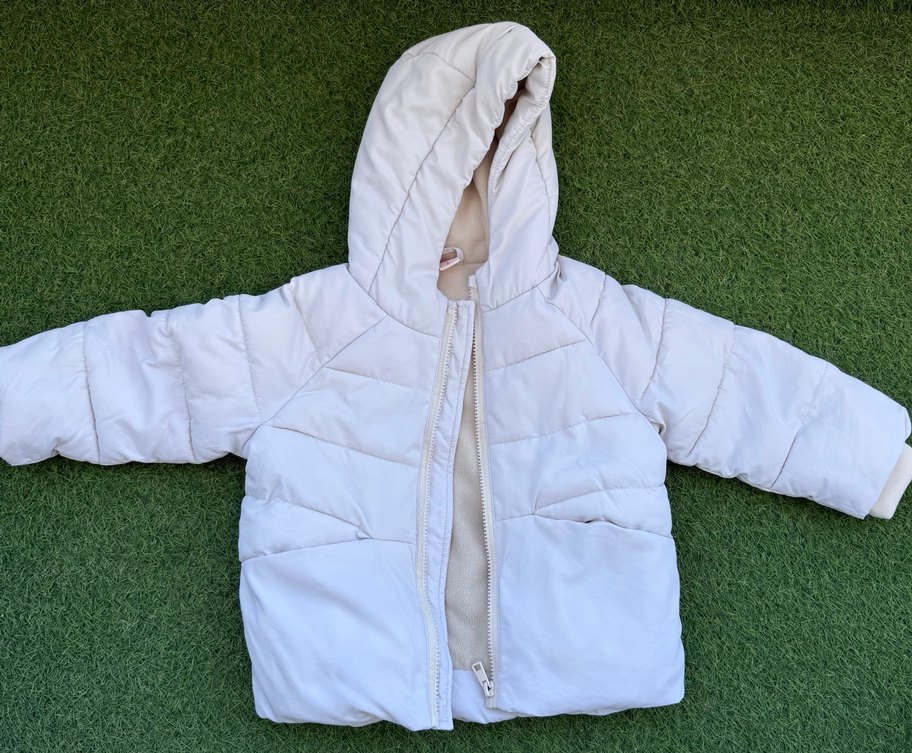 Koton Kids Kız Çocuk Kapüşonlu Fermuarlı Mont - Görsel 5