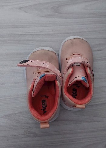 Vicco Bebek Pembe Cırt Cırtlı Spor Ayakkabı - Görsel 2