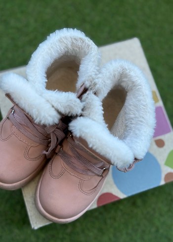 VİCCO Kız Çocuk Pembe Peluş Detaylı İçi Yünlü Bot - Görsel 2