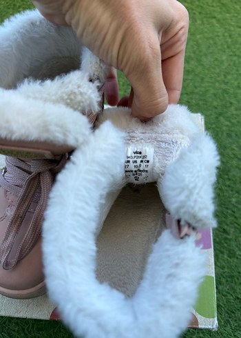 VİCCO Kız Çocuk Pembe Peluş Detaylı İçi Yünlü Bot - Görsel 7