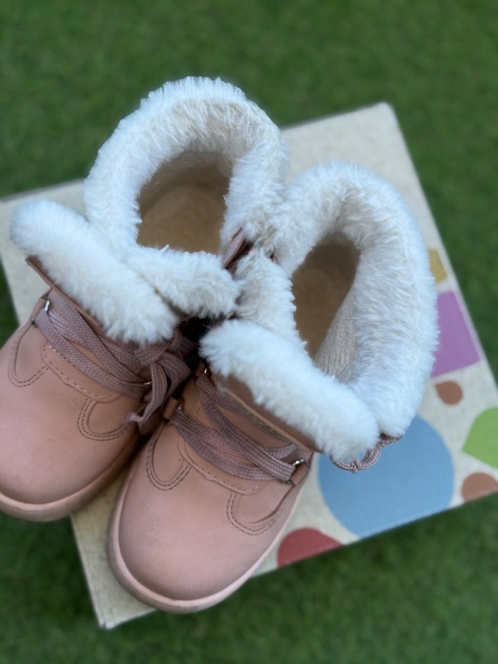 VİCCO Kız Çocuk Pembe Peluş Detaylı İçi Yünlü Bot - Görsel 2