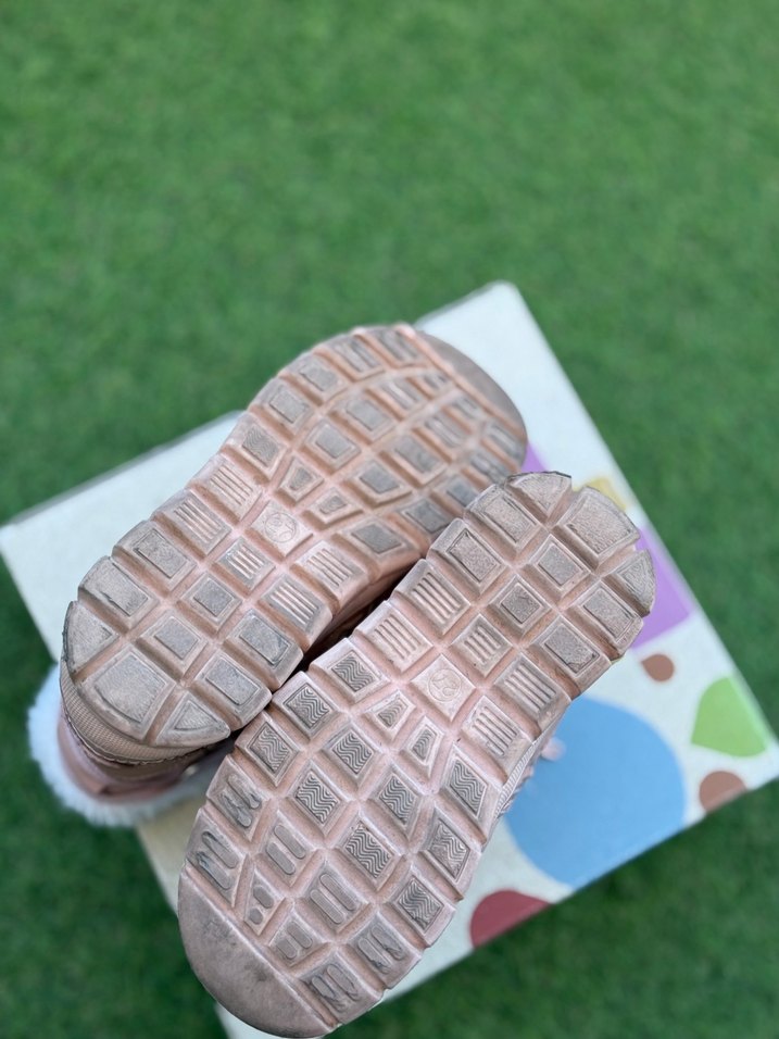 VİCCO Kız Çocuk Pembe Peluş Detaylı İçi Yünlü Bot - Görsel 5