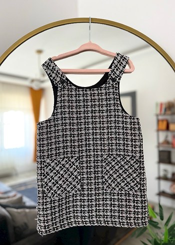 KOTON KİDS KIZ TÜVİT KUMAŞ JİLE ELBİSE - Görsel 8