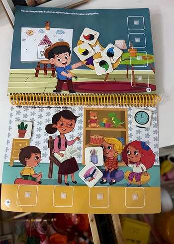 Çocuk Akademi Cırt Cırt Eğitici Aktivite Kitabı 16-24 Ay - Görsel 8