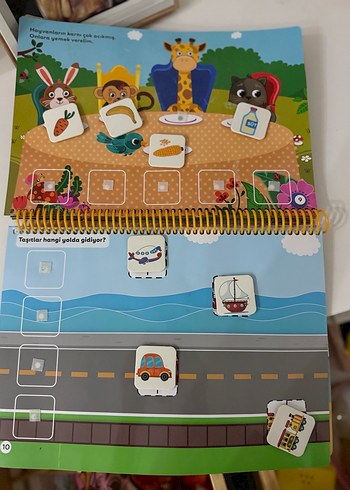 Çocuk Akademi Cırt Cırt Eğitici Aktivite Kitabı 16-24 Ay - Görsel 7