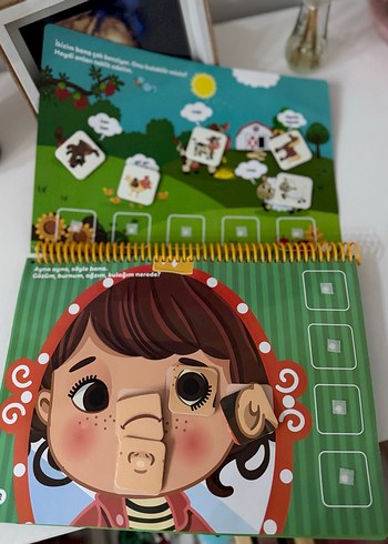 Çocuk Akademi Cırt Cırt Eğitici Aktivite Kitabı 16-24 Ay - Görsel 2