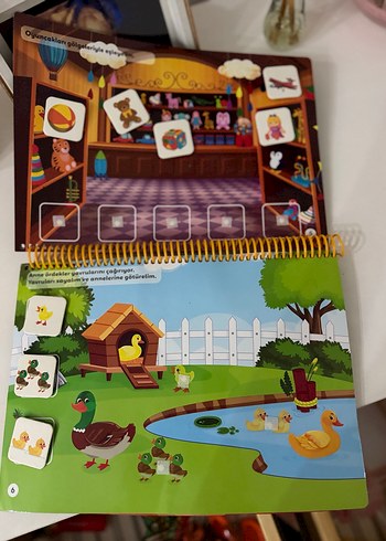 Çocuk Akademi Cırt Cırt Eğitici Aktivite Kitabı 16-24 Ay - Görsel 4