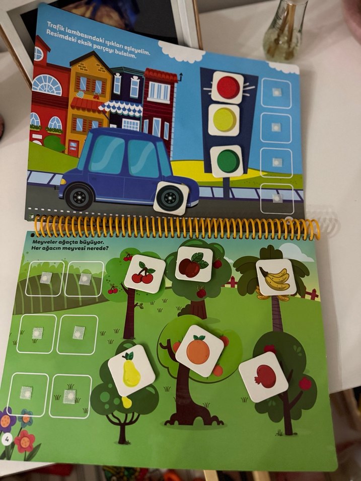 Çocuk Akademi Cırt Cırt Eğitici Aktivite Kitabı 16-24 Ay - Görsel 3