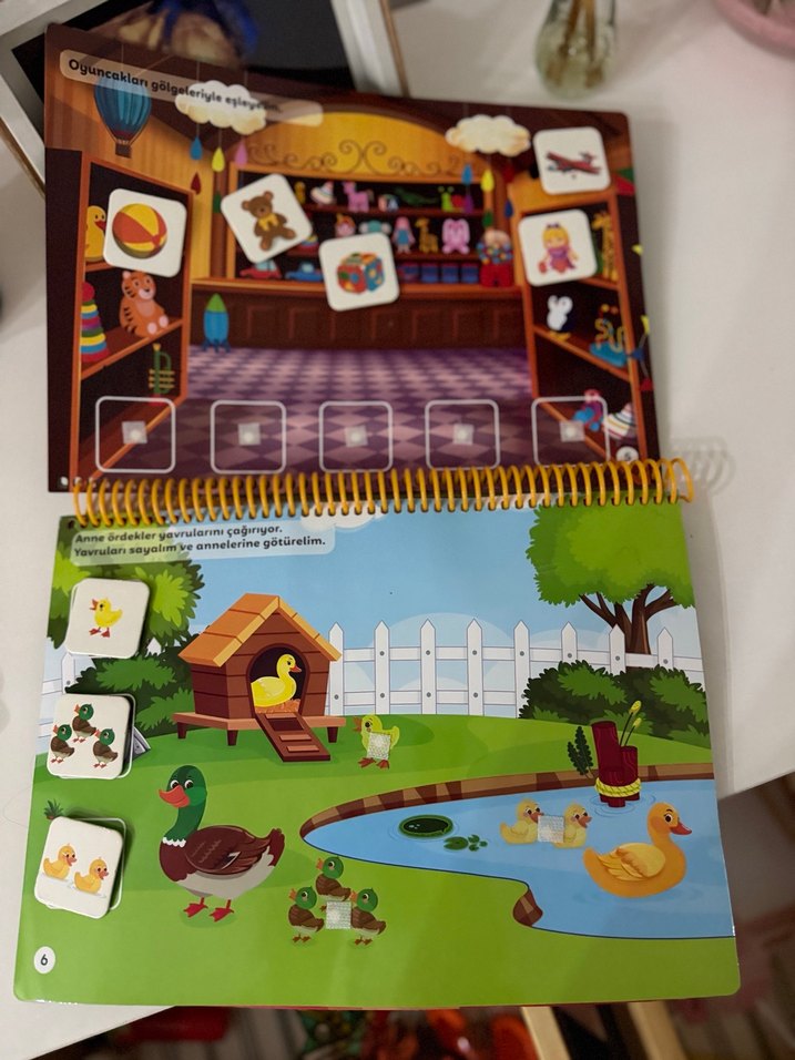 Çocuk Akademi Cırt Cırt Eğitici Aktivite Kitabı 16-24 Ay - Görsel 4