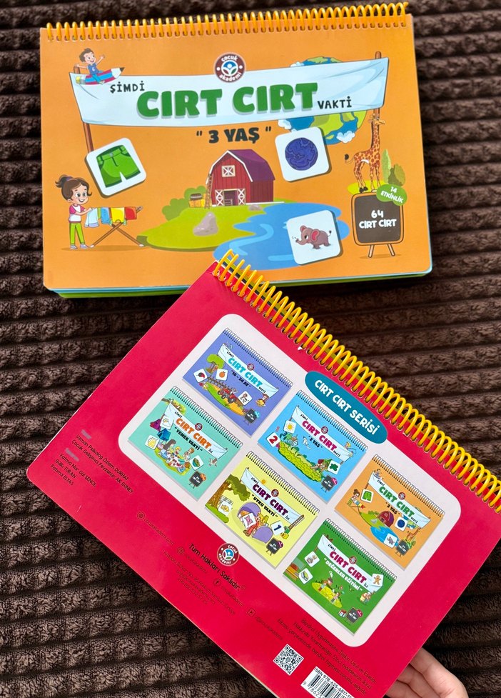 ÇOCUK AKADEMİ CIRT CIRT KİTAP 1-4 yaş - Görsel 5
