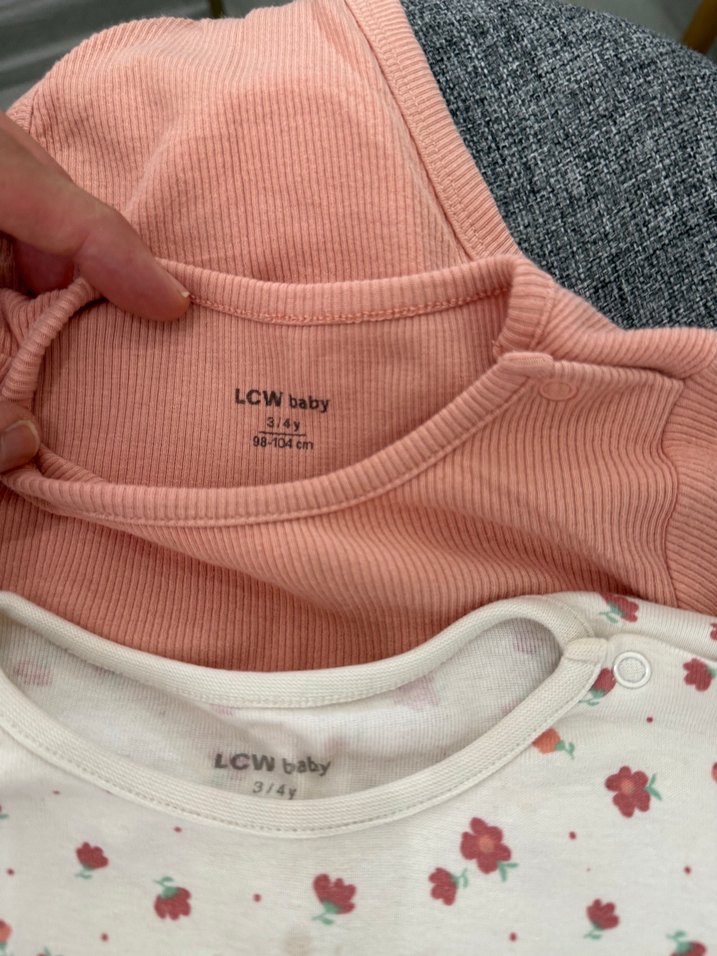 Kız Bebek 2'li Kısa Kollu Body ve 3lü Boxer - Görsel 3