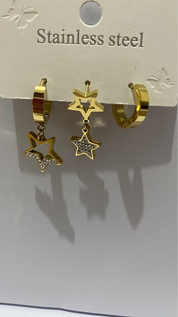 Diğer Gold çelik küpe
