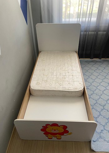 Safari Natura St Büyüyen Bebek Karyolası Beyaz - Görsel 2