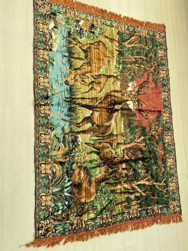 Bohem Çok Renkli Duvar halısı - Görsel 2