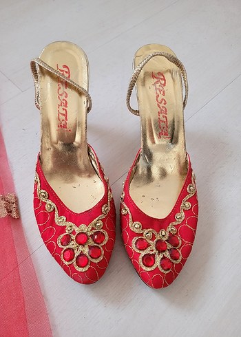 Kırmızı Kına Elbisesi - Görsel 7