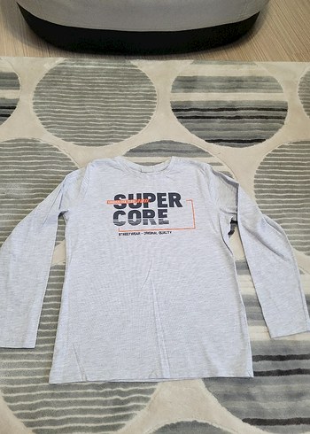 Erkek Çocuk Baskılı Uzun Kollu Tişört - Görsel 5