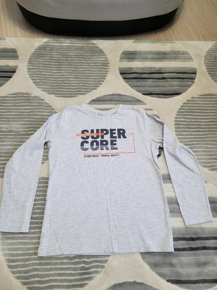 Erkek Çocuk Baskılı Uzun Kollu Tişört - Görsel 5