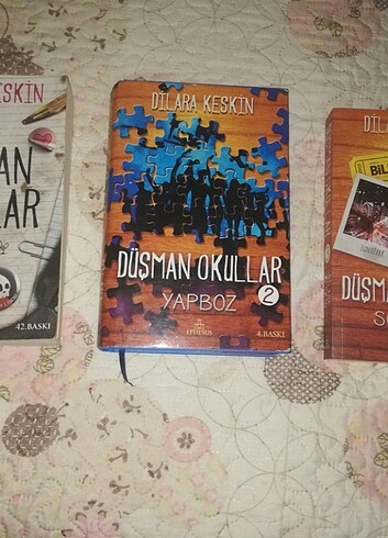 Düşman Okulları kitap serisi 1_2_3