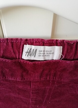 4 Yaş Beden H&M pantolon ve U. S. POLO ASSN pantolon