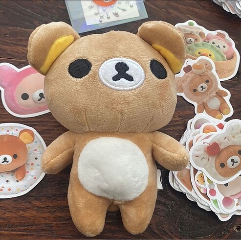 Rilakkuma peluş anahtarlık