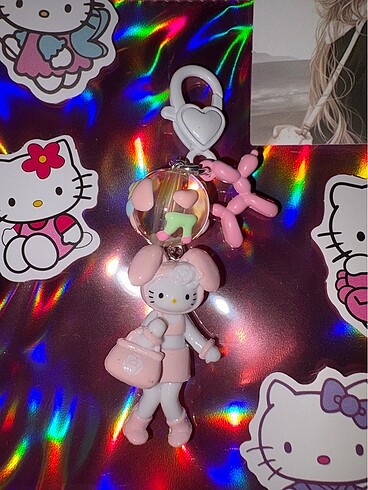 Hello kitty anahtarlık bunny