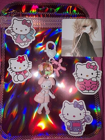 Hello kitty anahtarlık bunny - Görsel 6