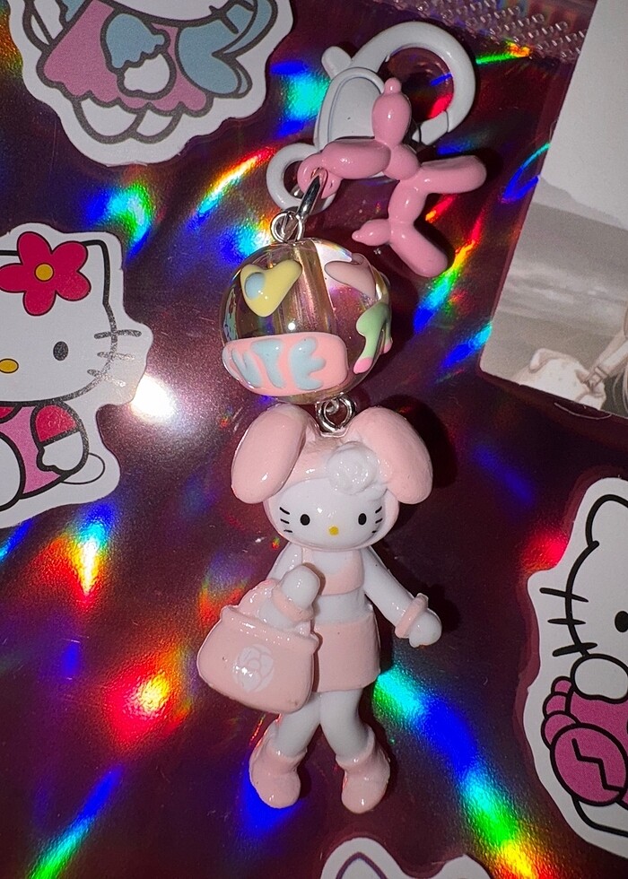 Hello kitty anahtarlık bunny - Görsel 4