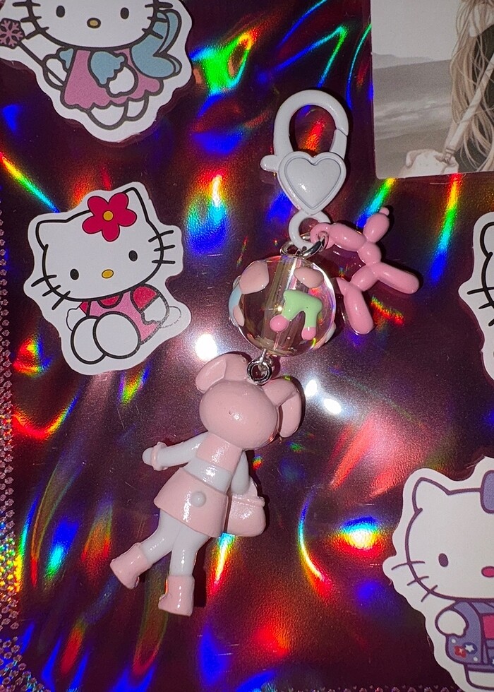 Hello kitty anahtarlık bunny - Görsel 3