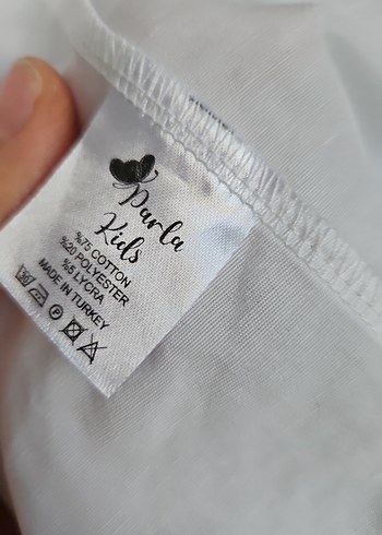 Düğmeli Beyaz cocuk Keten Gömlek - Görsel 5