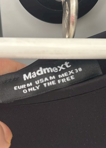 Diğer madmext siyah bisiklet yaka basic tshirt