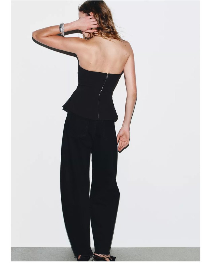 Zara mücevherli taşlı top - Görsel 2