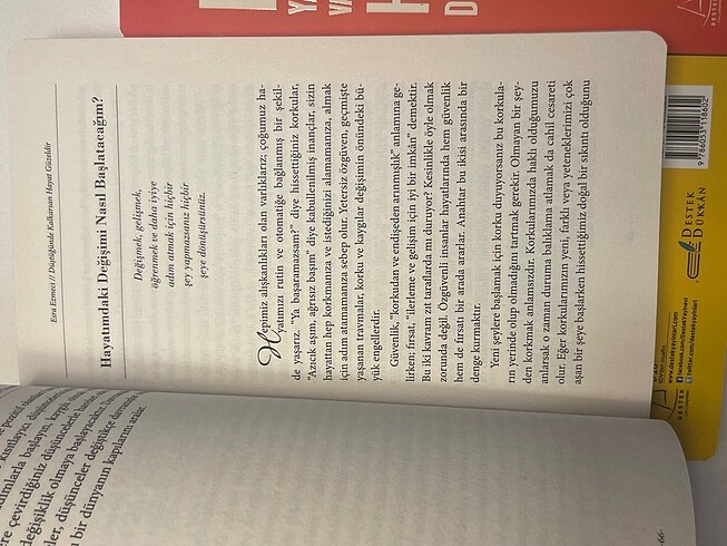 Beden Renk ESRA EZMECİ 3 adet kitap