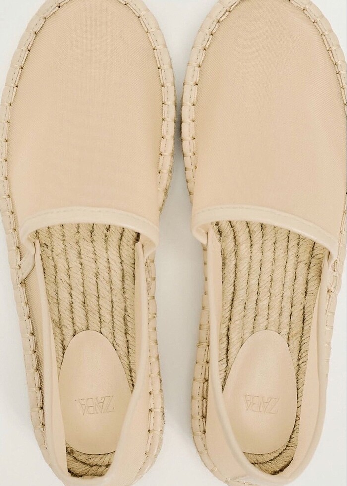Zara file espadril ayakkabı - Görsel 3