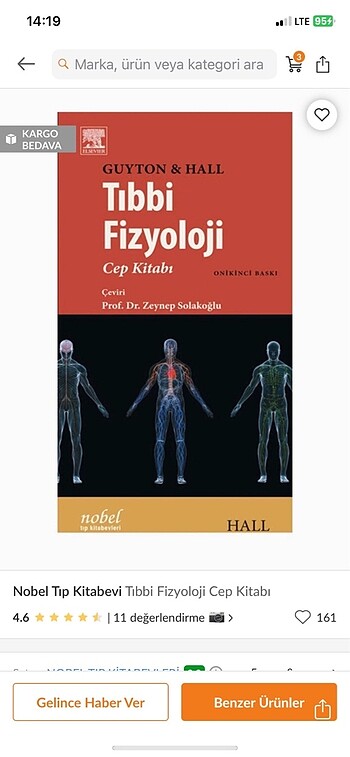 Tıbbi Fizyoloji Cep Kitabı