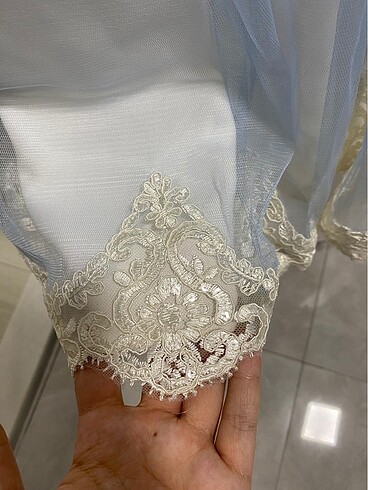 uzun kollu elbise - Görsel 6