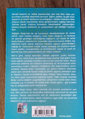 Sağlığın Gaspi - Ivan Illich