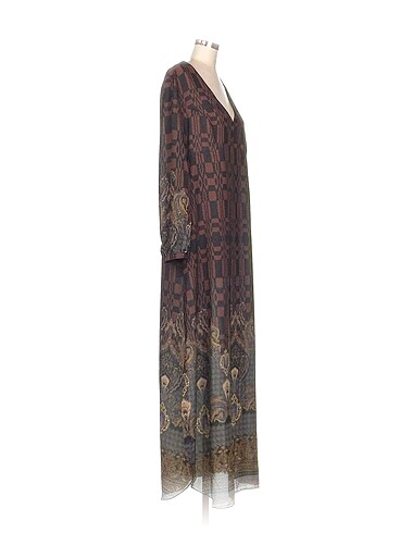 Batik Batik Uzun Elbise %70 İndirimli.