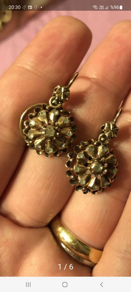 8k altin elmas antika kupe - Görsel 2