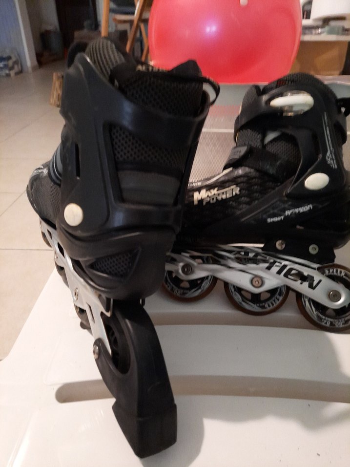 Siyah Bağcıklı Biker bayan Paten - Görsel 4