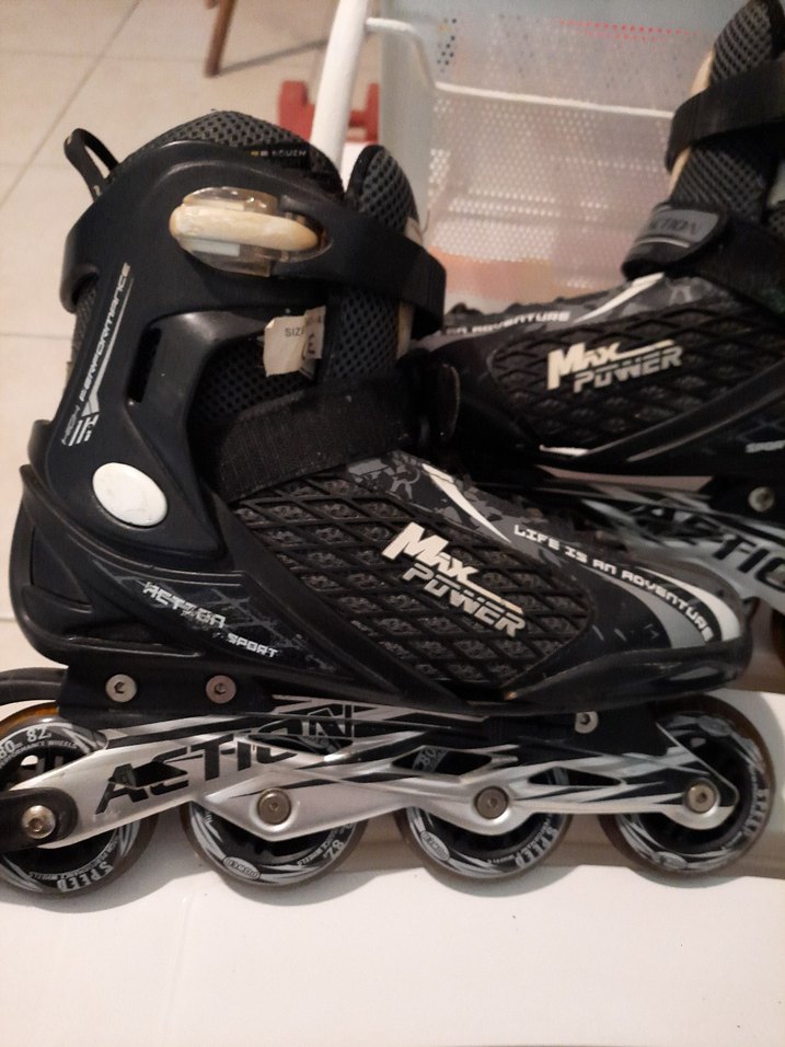 Siyah Bağcıklı Biker bayan Paten - Görsel 5