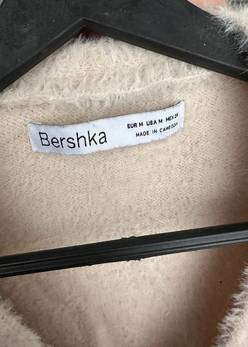 Bershka Bershka Bej Midi Triko Hırka