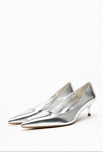 Zara Zara çok tarz metalik ayakkabı