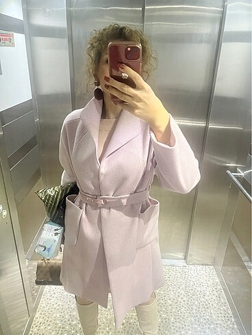 İpekyol pembe kaban