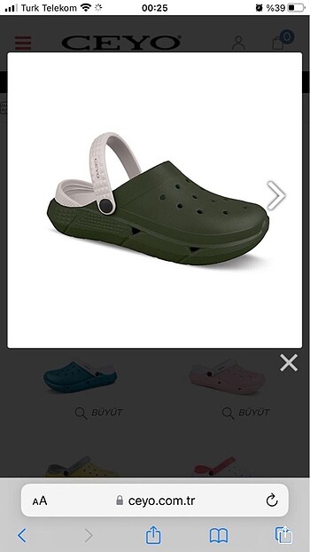 Ceyo crocs model