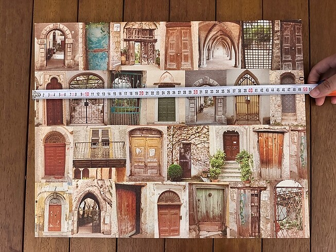 Beden 40x50 Farklı Kapılar tablo