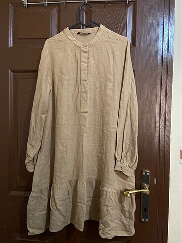 Camel rengi tunik