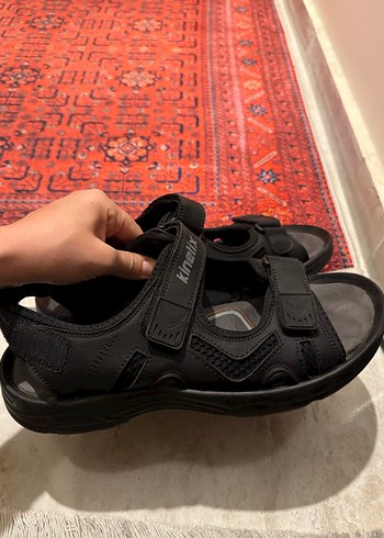 Kinetix Siyah Erkek Sandalet - Görsel 2