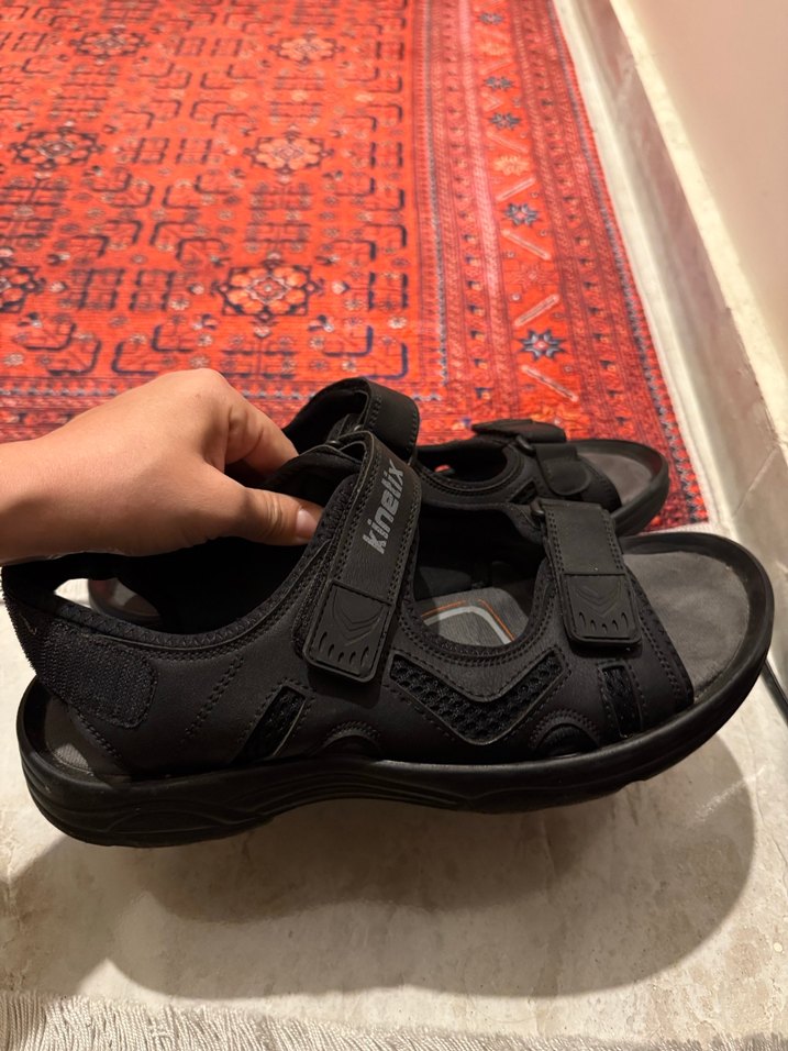 Kinetix Siyah Erkek Sandalet - Görsel 2