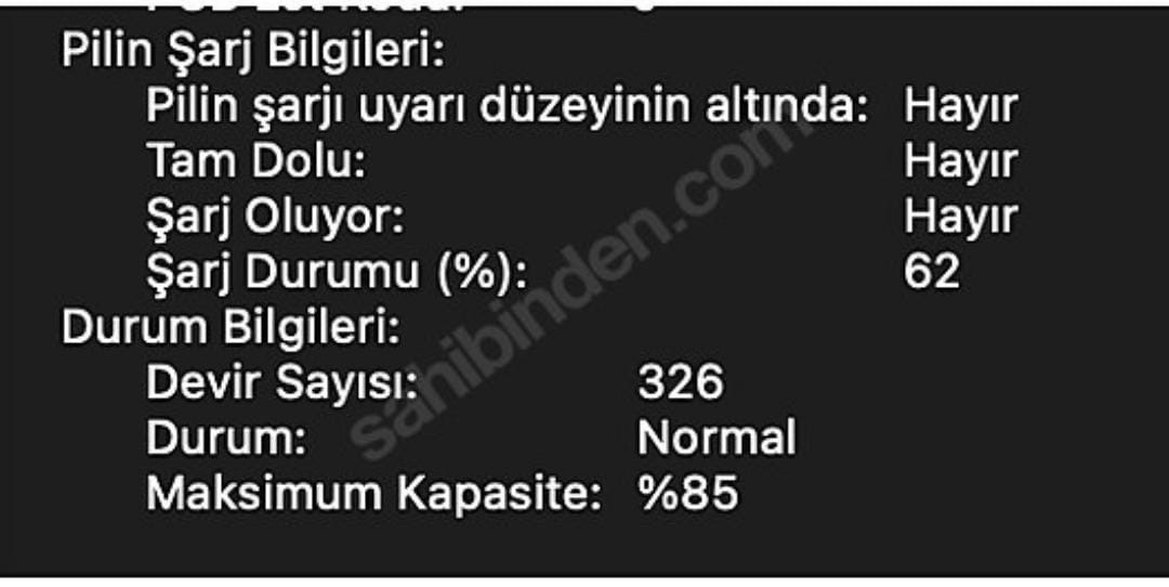 Tertemiz Macbook Air M1 8/256 - Görsel 4